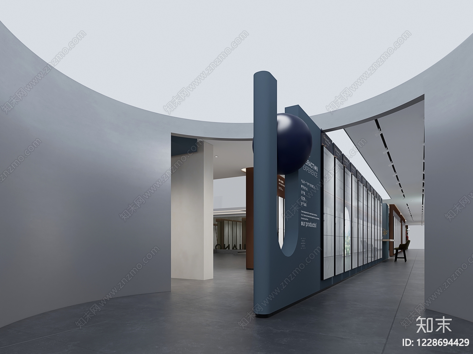 商业空间cad施工图下载【ID:1228694429】