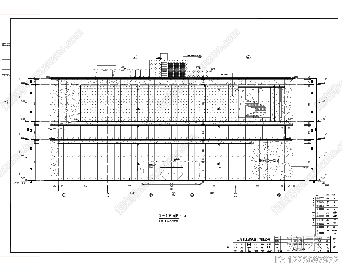 绿色建筑cad施工图下载【ID:1228697972】