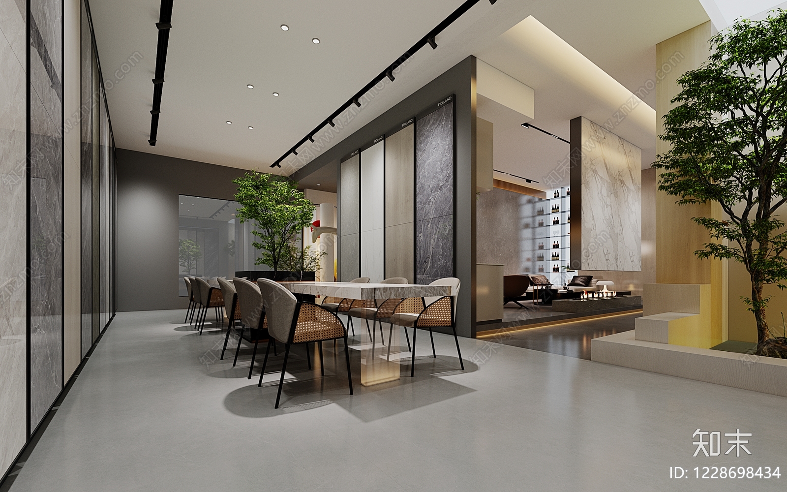 商业空间cad施工图下载【ID:1228698434】