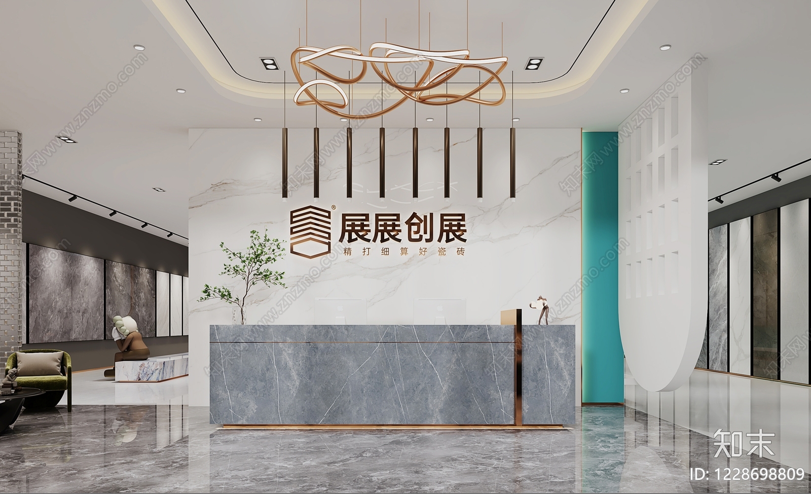 商业空间cad施工图下载【ID:1228698809】