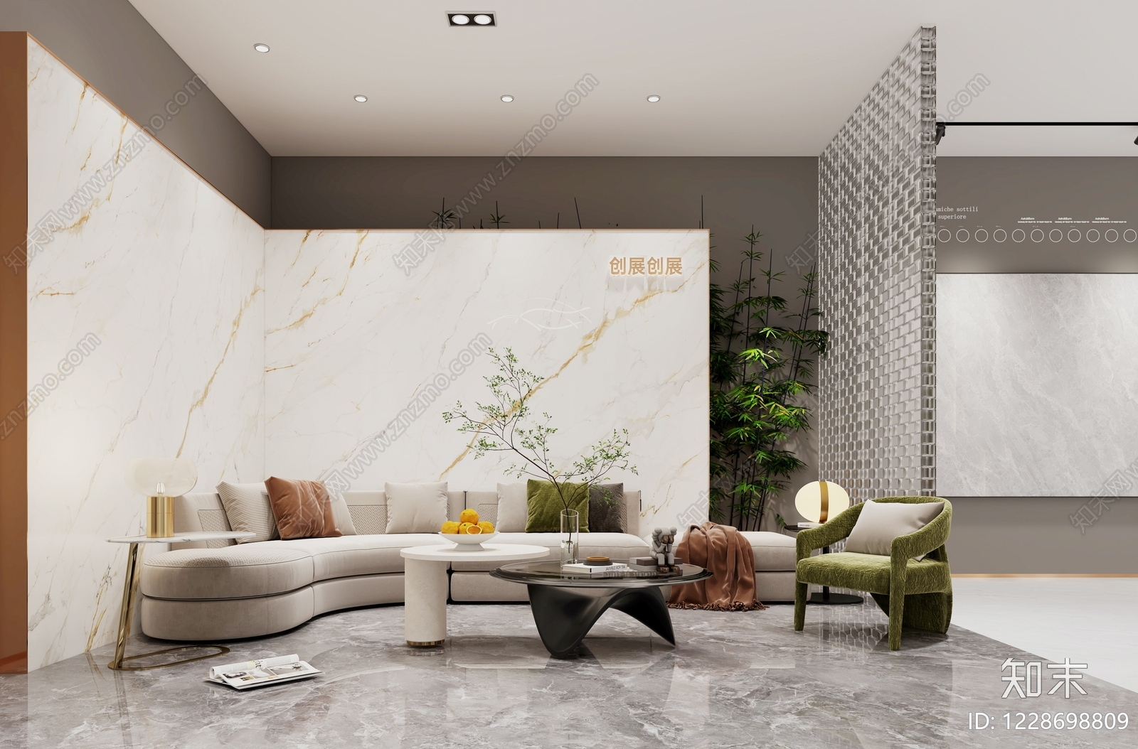 商业空间cad施工图下载【ID:1228698809】