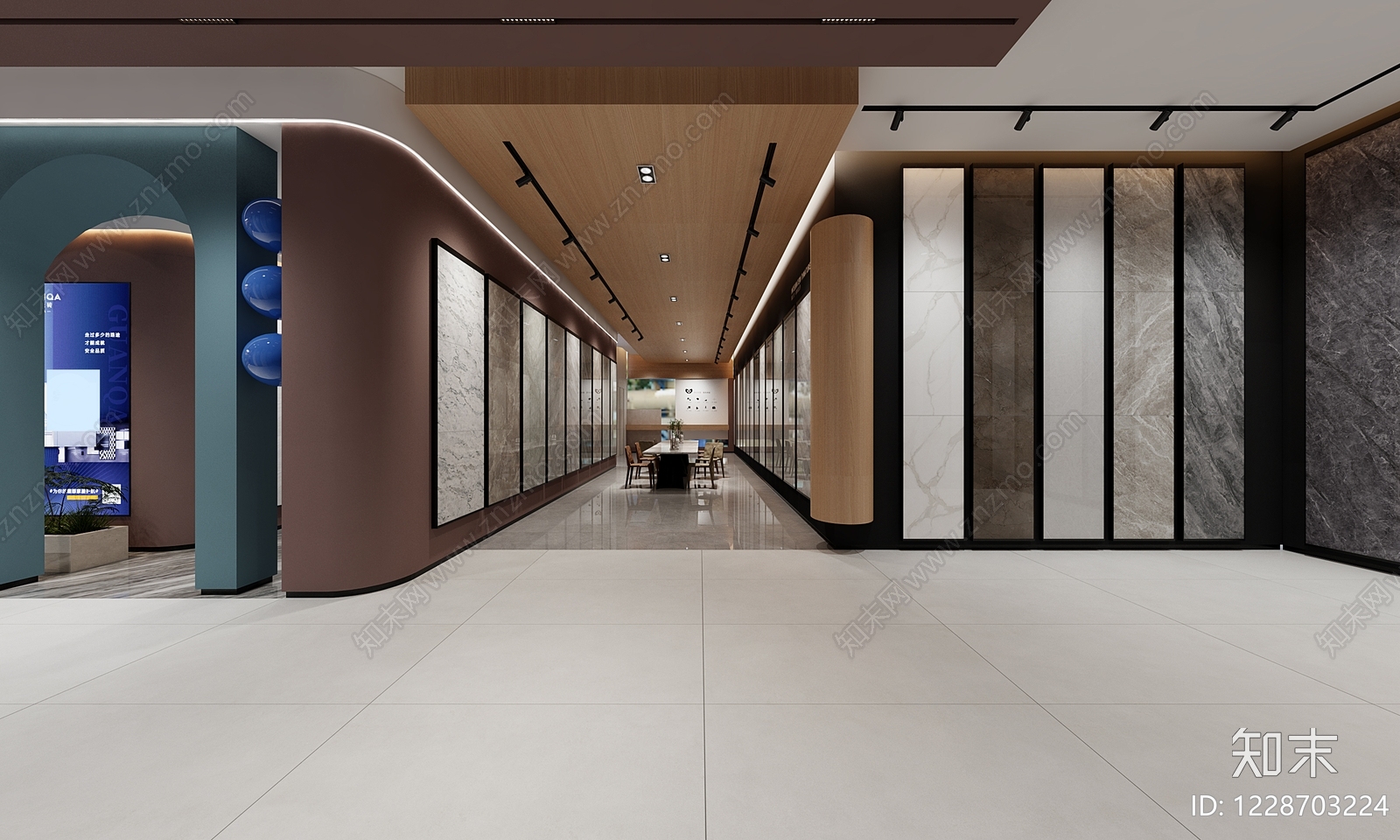 商业空间cad施工图下载【ID:1228703224】
