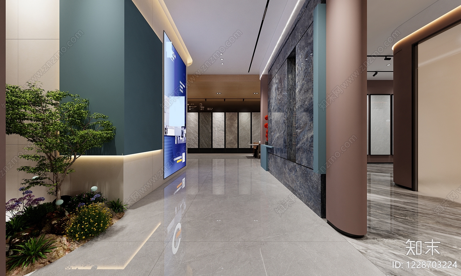 商业空间cad施工图下载【ID:1228703224】
