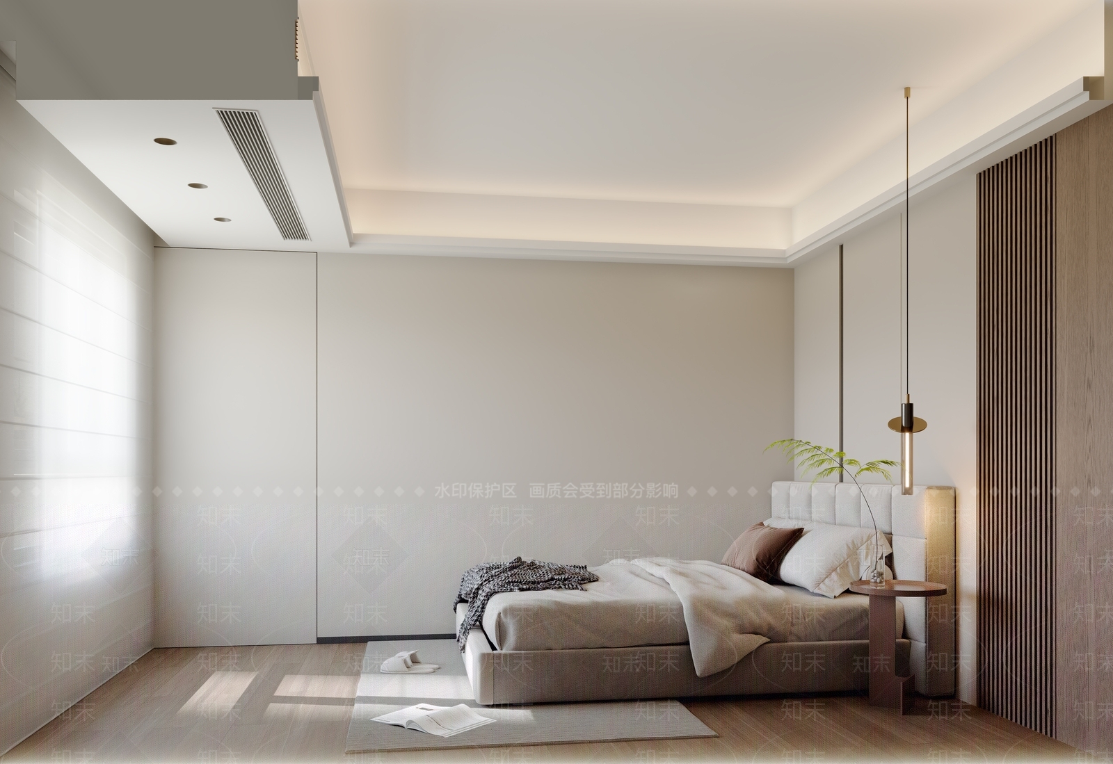 现代简约家居卧室3D模型下载【ID:1228703299】