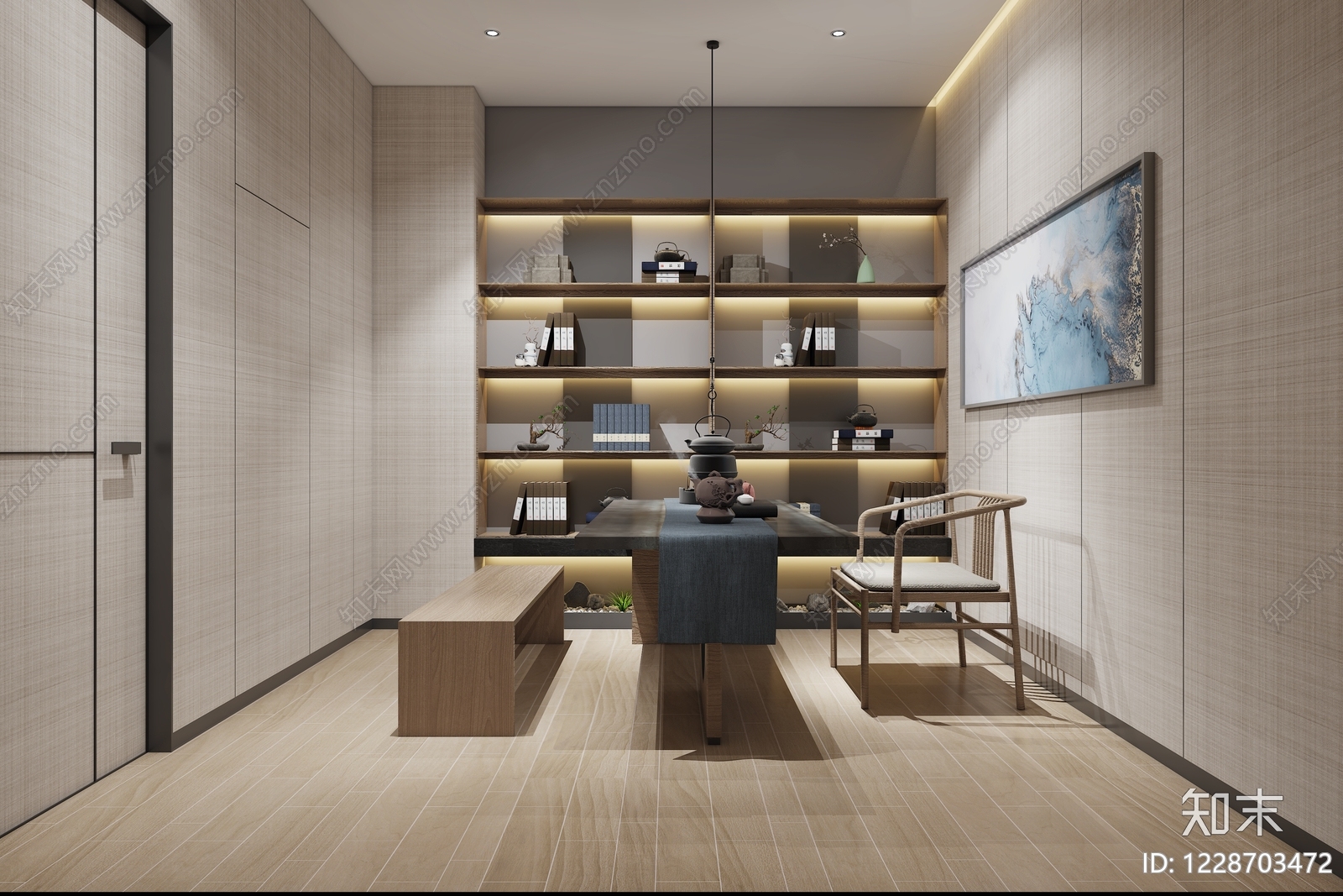 商业空间cad施工图下载【ID:1228703472】