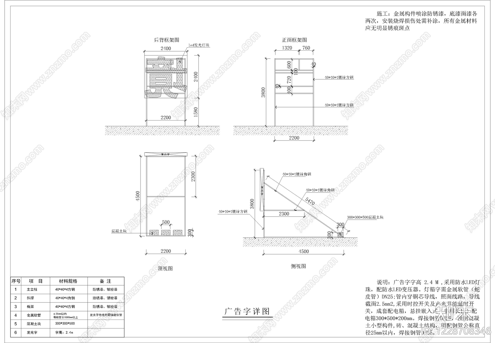 标识CAD图纸