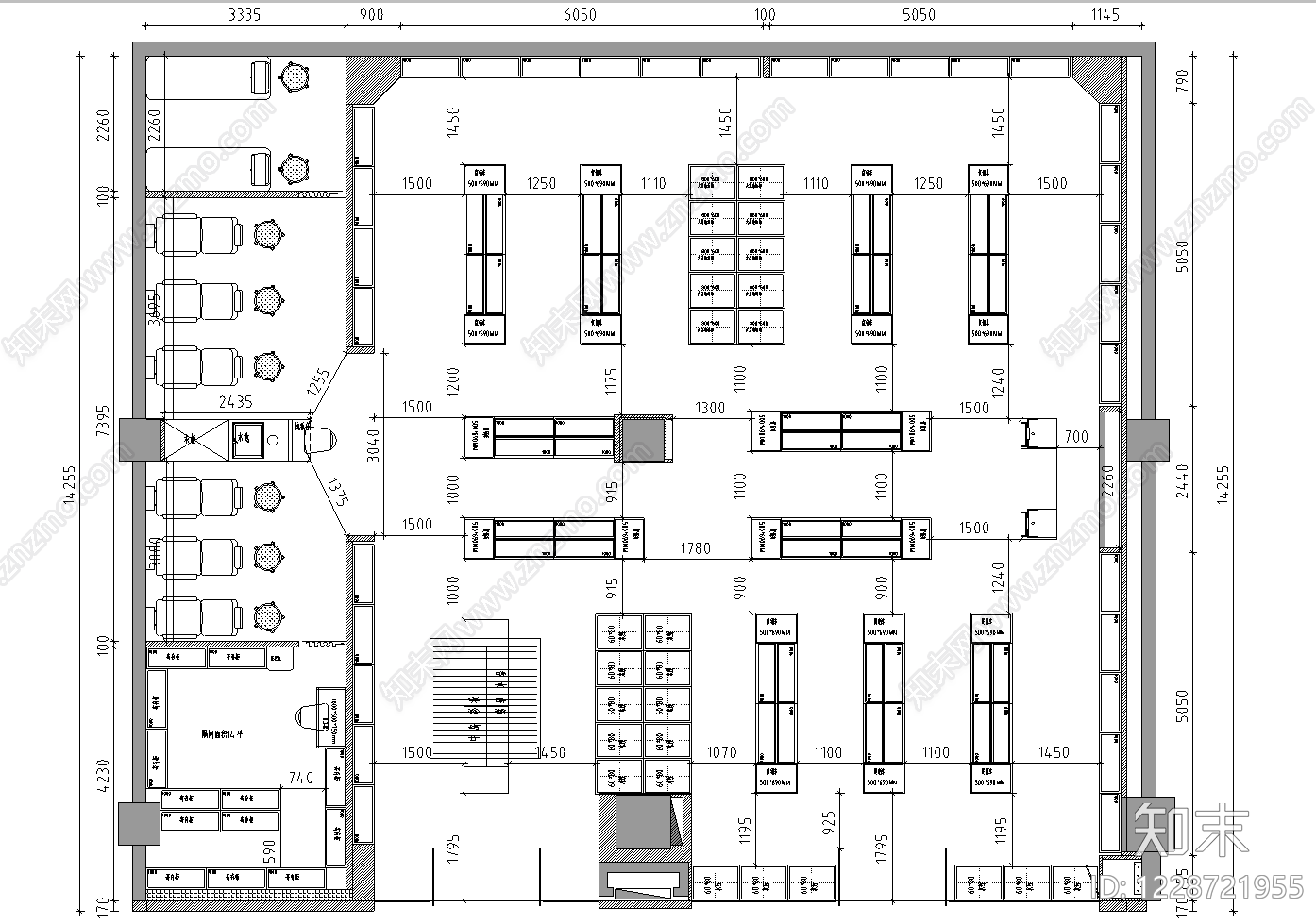 其他商业空间cad施工图下载【ID:1228721955】