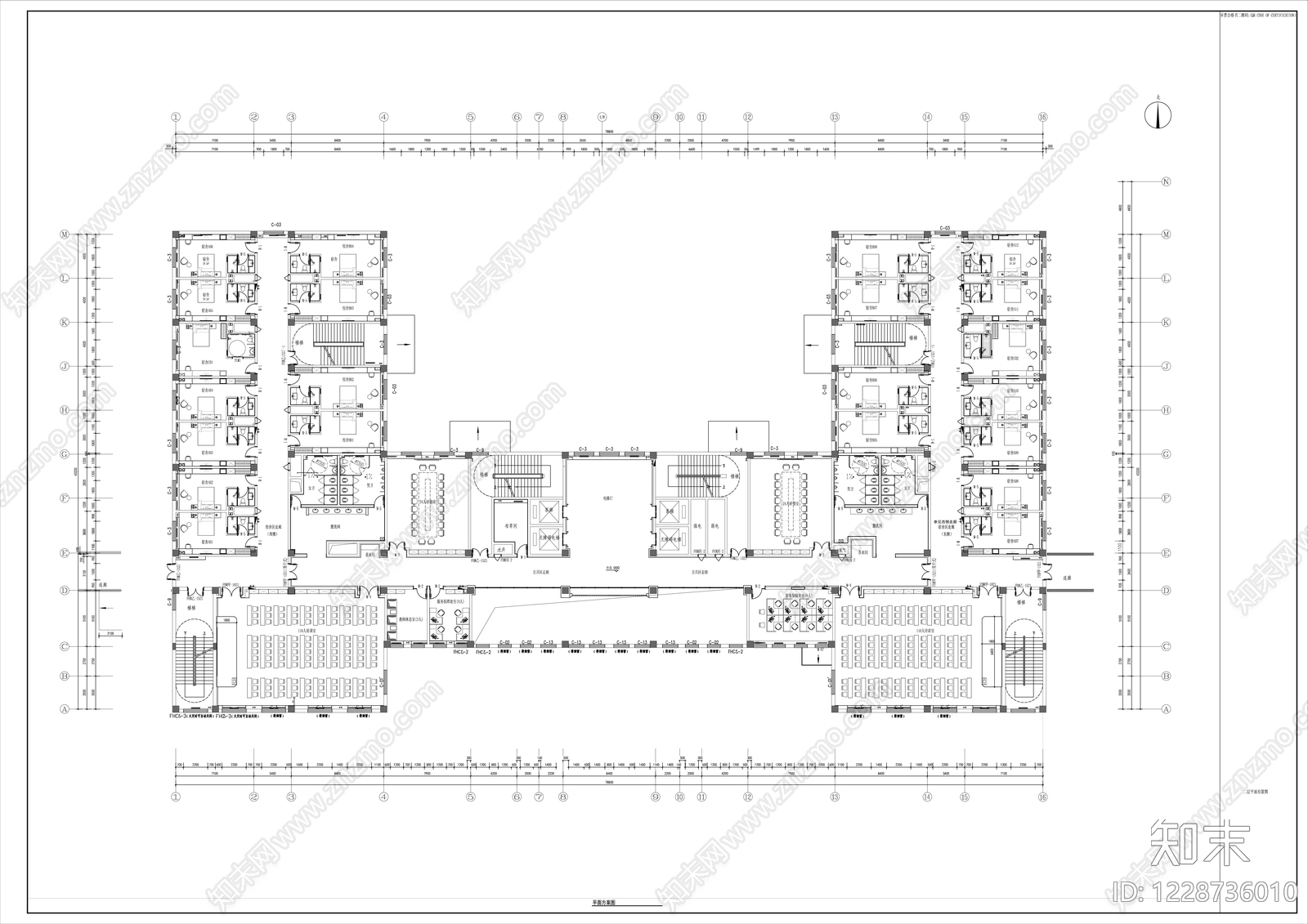 其他办公空间CAD图纸