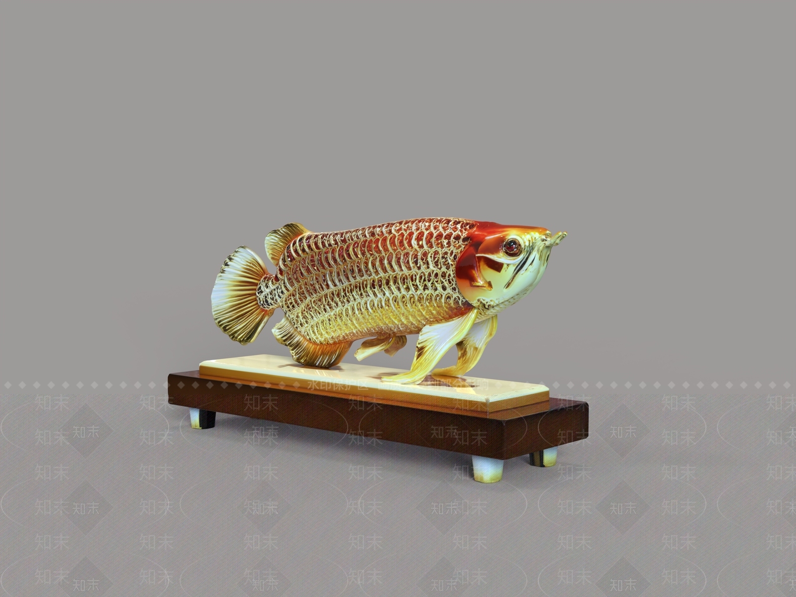 轻奢雕塑摆件3D模型下载【ID:1228738519】