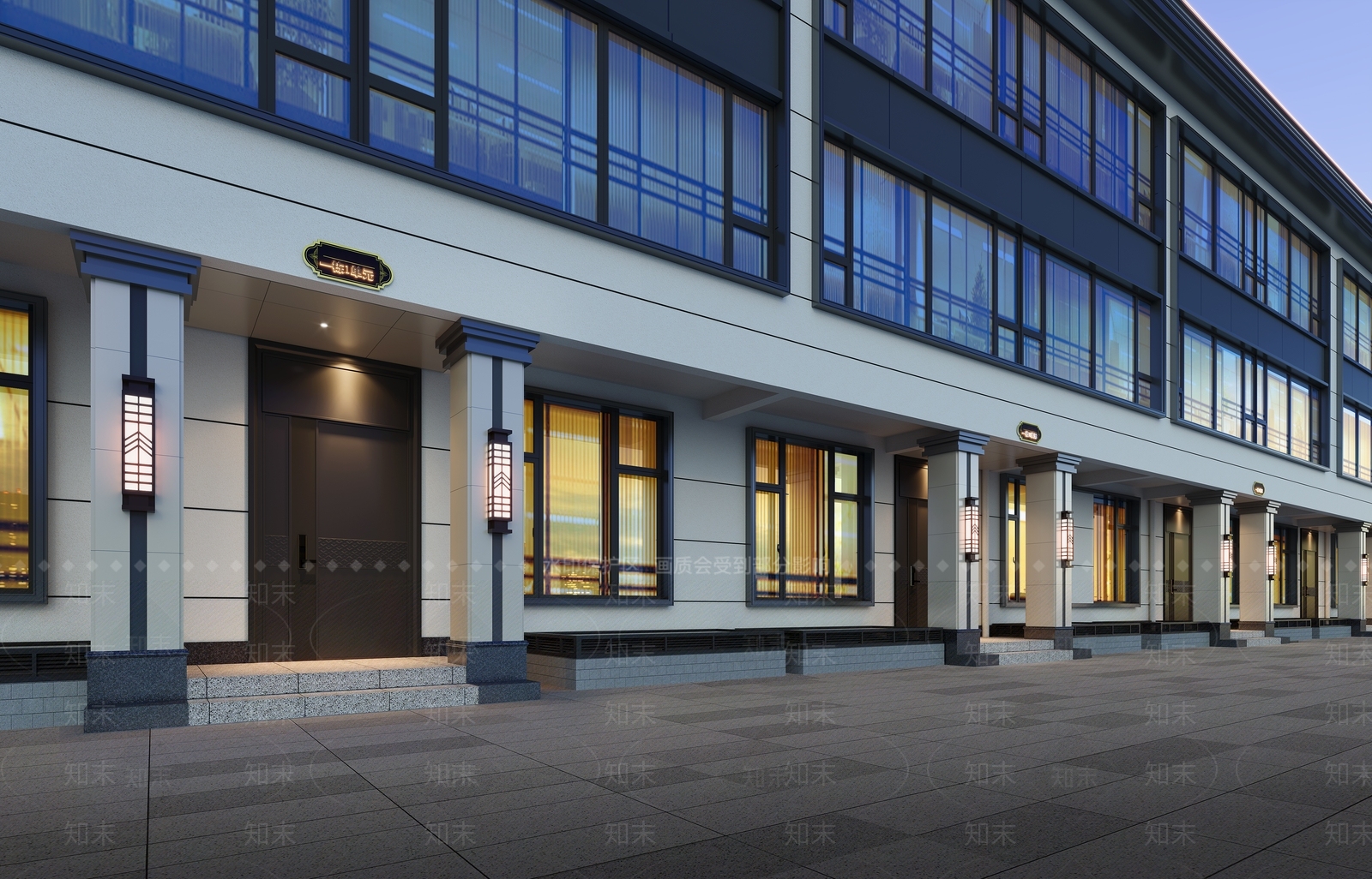 现代主义其他住宅外观3D模型下载【ID:1228741509】