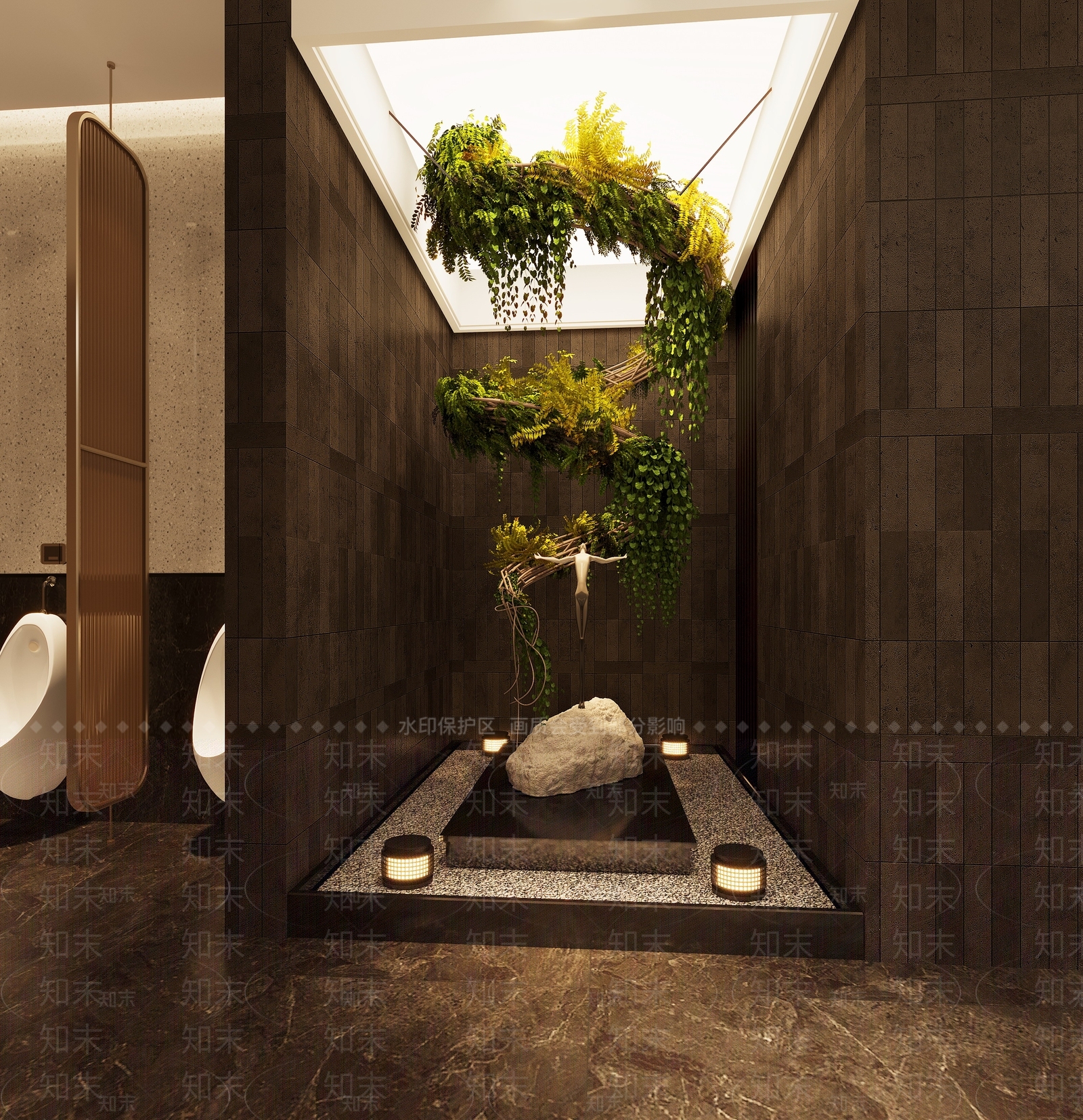 新中式酒店卫生间3D模型下载【ID:1228746290】