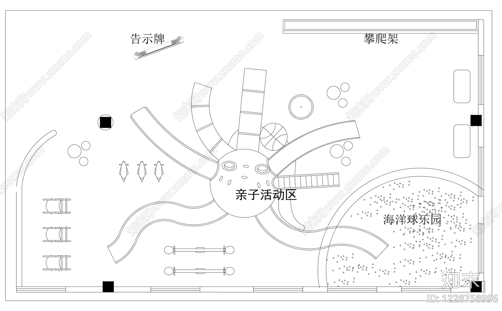 儿童乐园CAD图纸