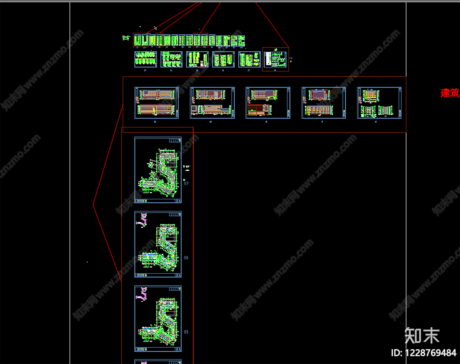 学校建筑cad施工图下载【ID:1228769484】