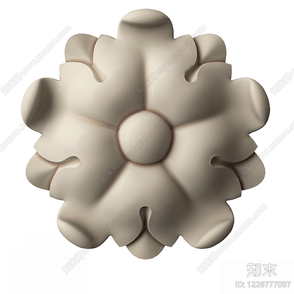 欧式雕花3D模型下载【ID:1228777097】