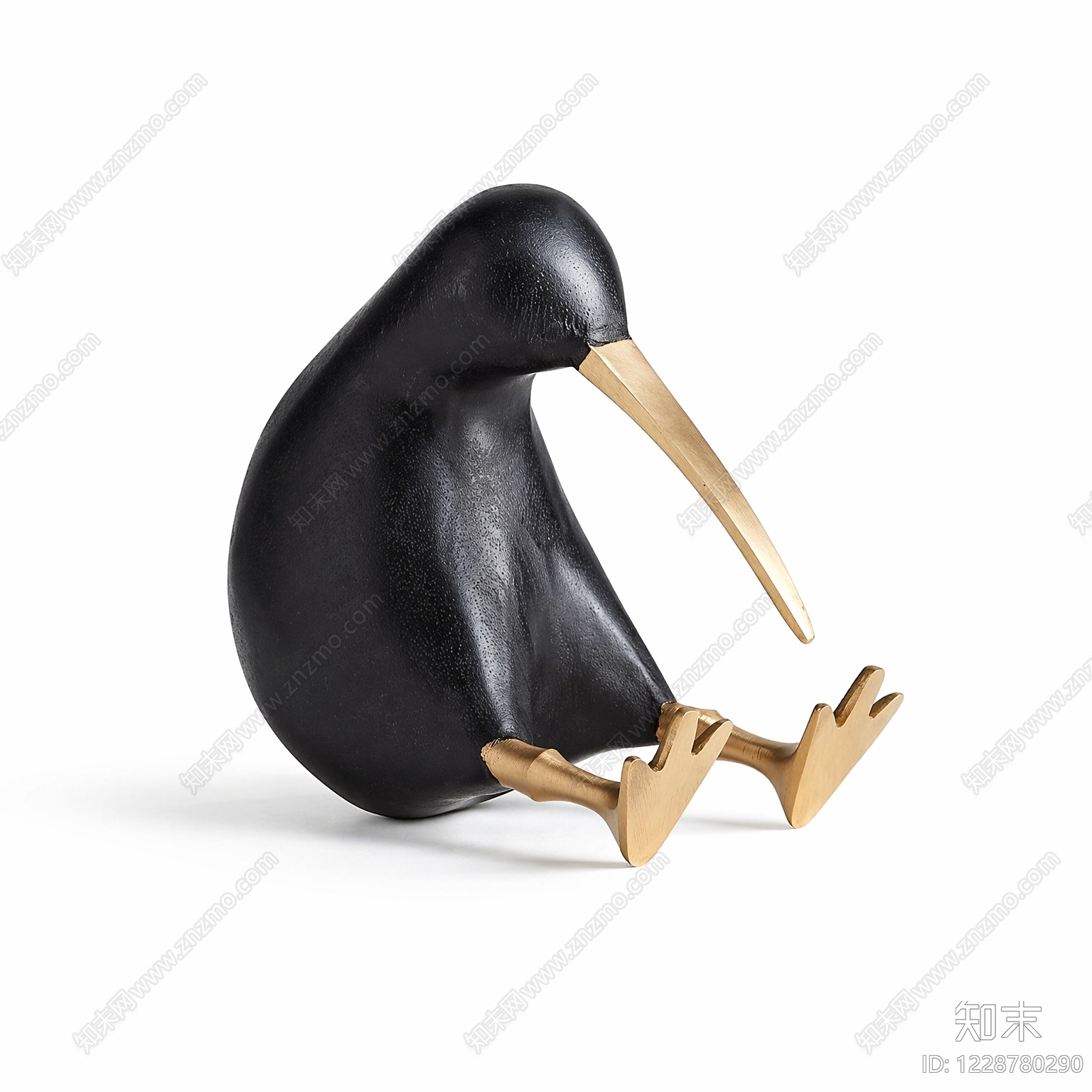 轻奢雕塑摆件3D模型下载【ID:1228780290】