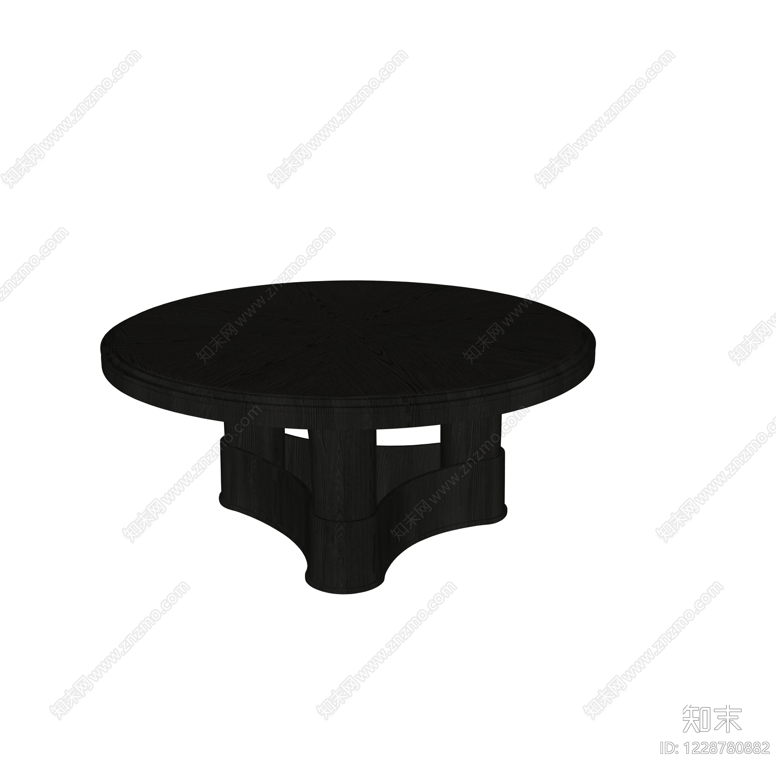 现代茶几SU模型下载【ID:1228780882】