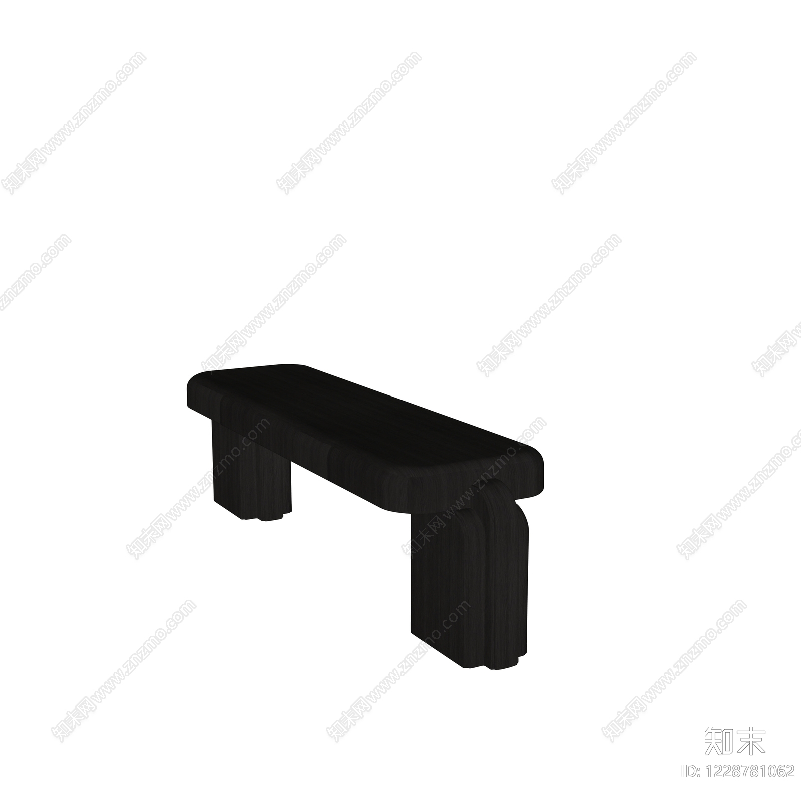 意式极简沙发凳SU模型下载【ID:1228781062】