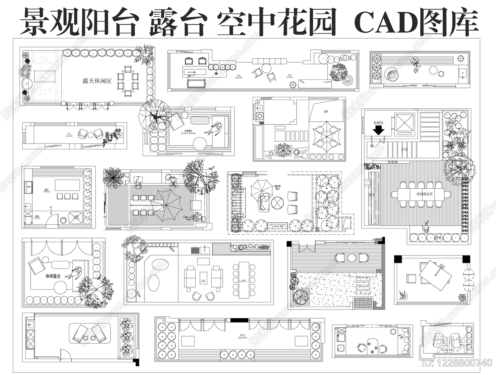 其他景观cad施工图下载【ID:1228800740】