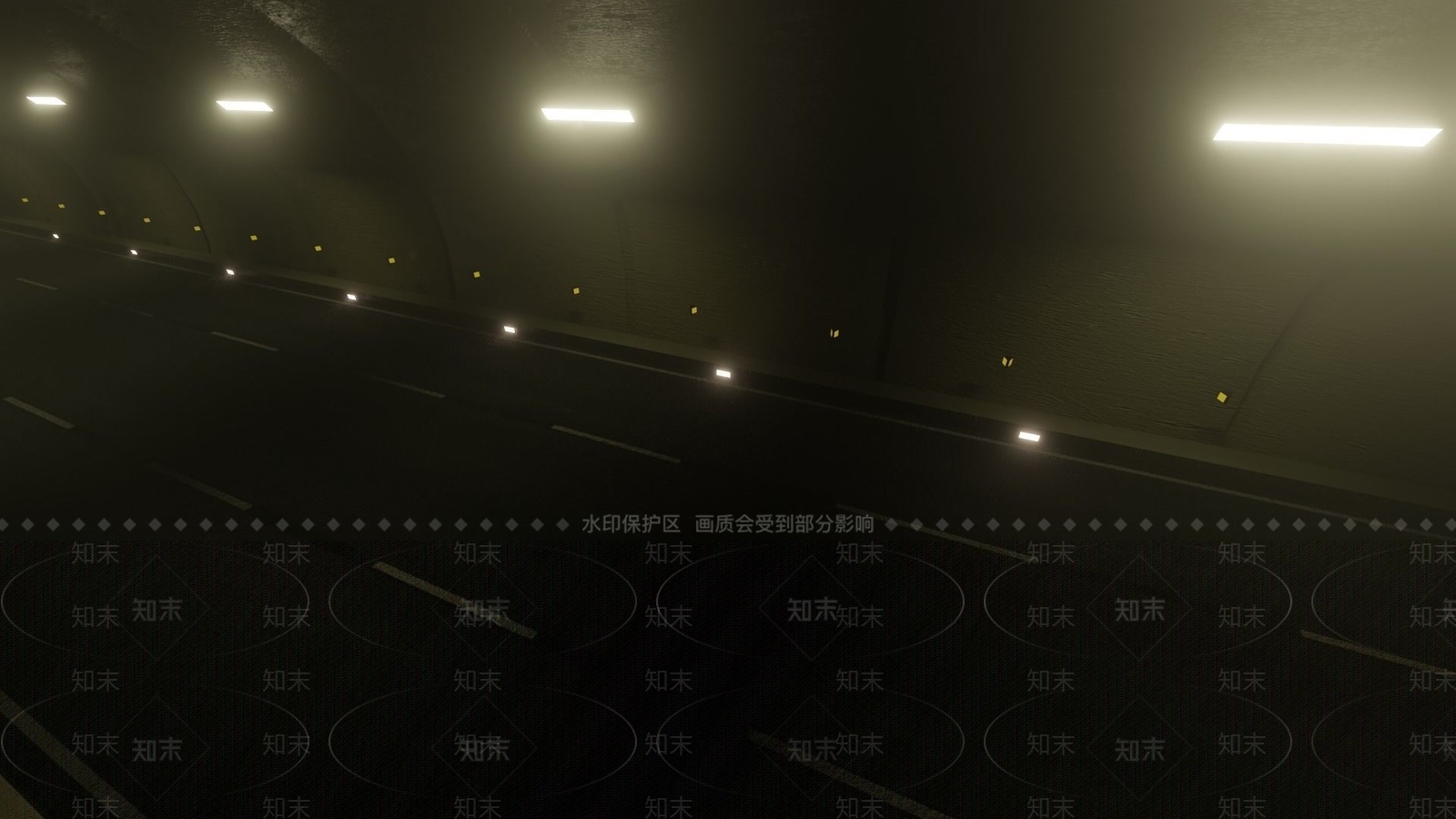工业风地下通道3D模型下载【ID:1228811293】