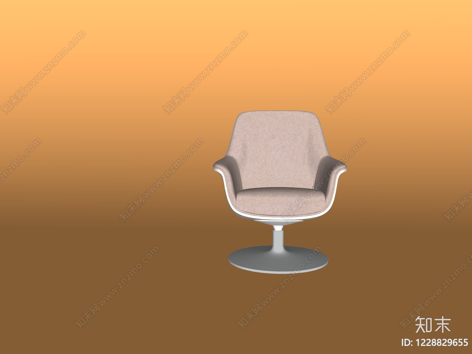 现代简约休闲椅SU模型下载【ID:1228829655】