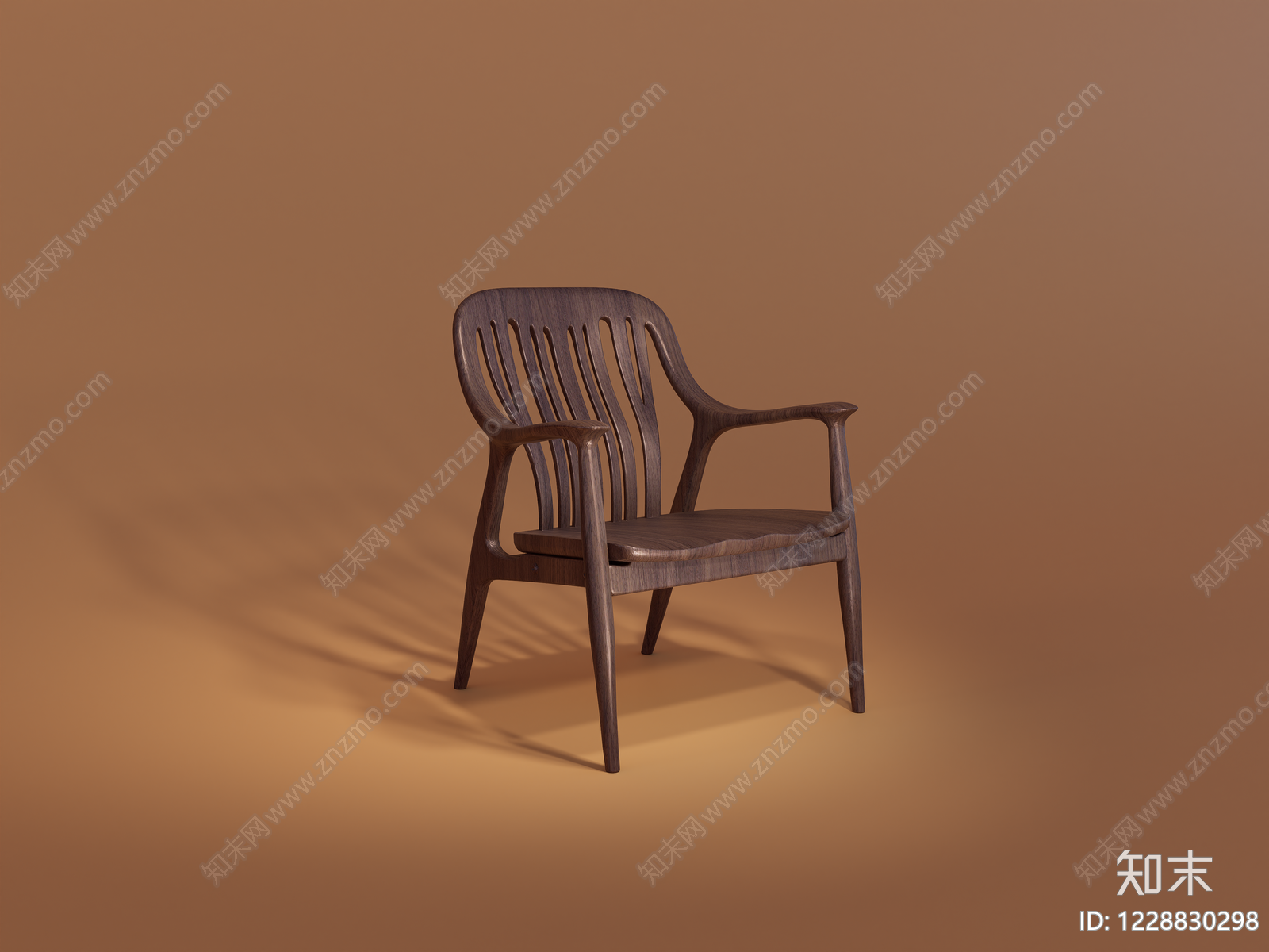 中古风休闲椅SU模型下载【ID:1228830298】