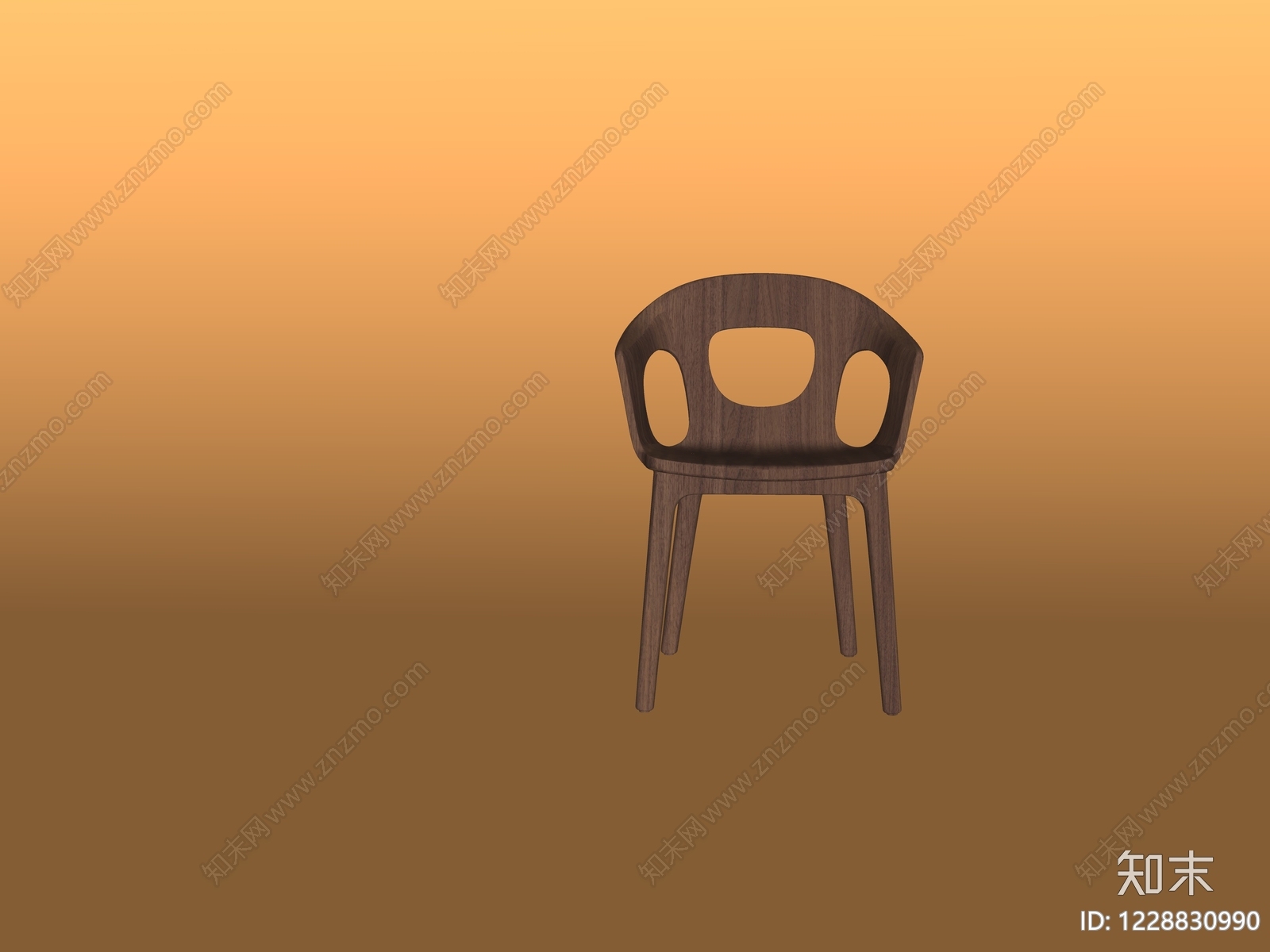 中古风餐椅SU模型下载【ID:1228830990】