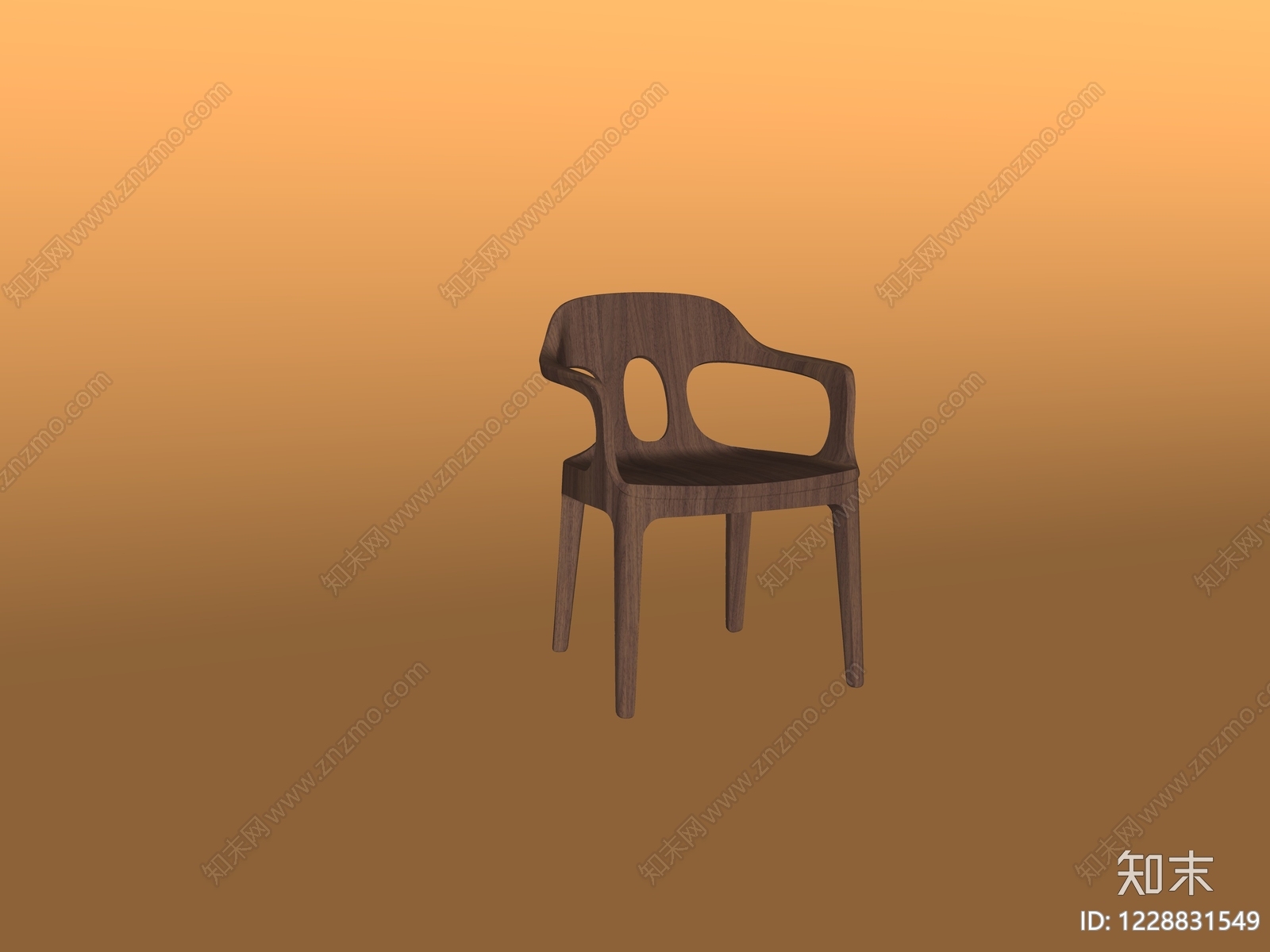 中古风餐椅SU模型下载【ID:1228831549】