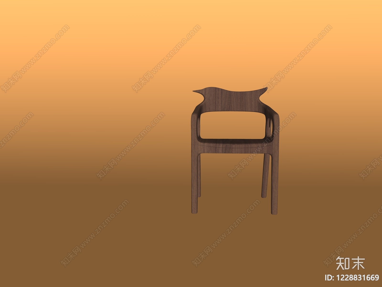 中古风餐椅SU模型下载【ID:1228831669】
