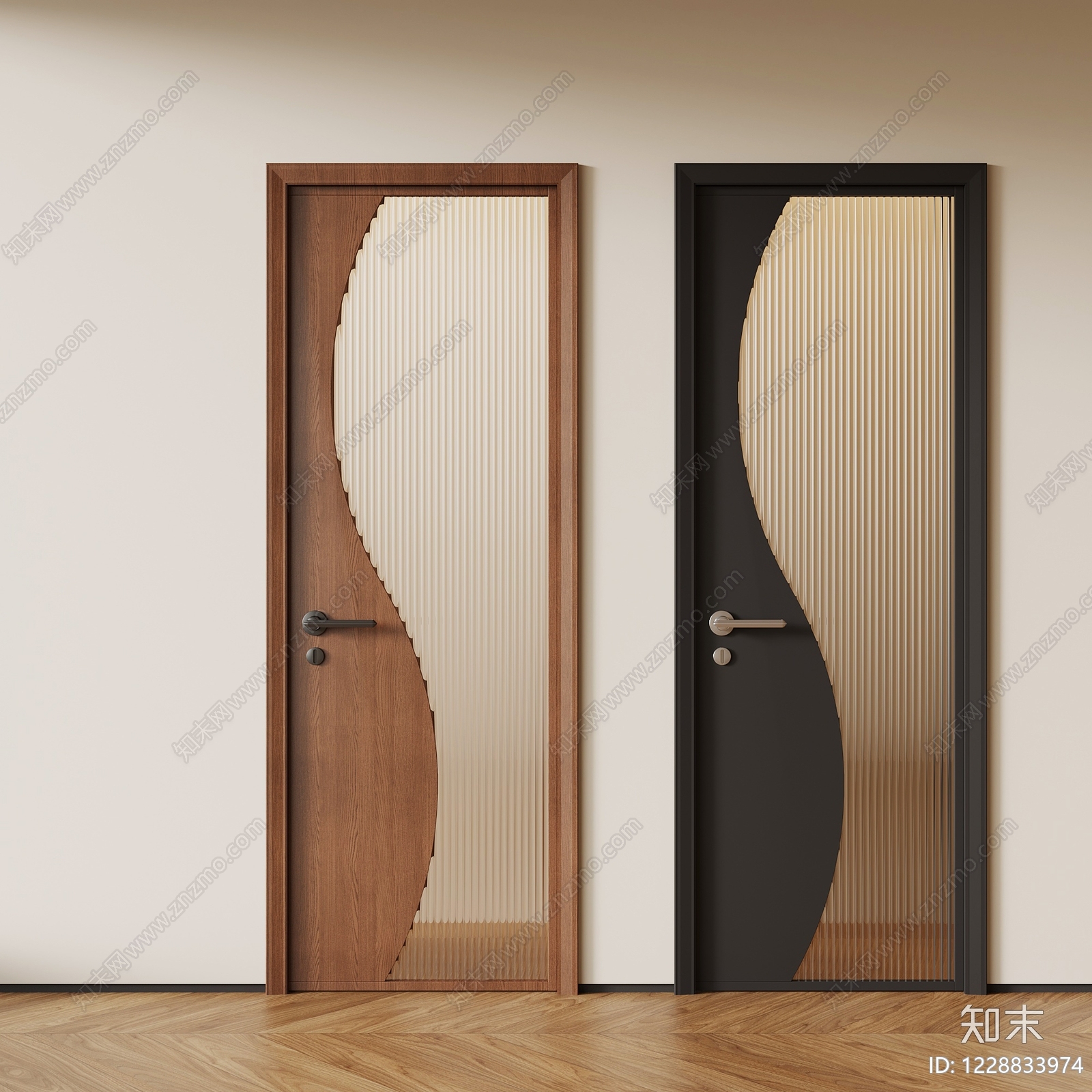 现代简约单开门SU模型下载【ID:1228833974】