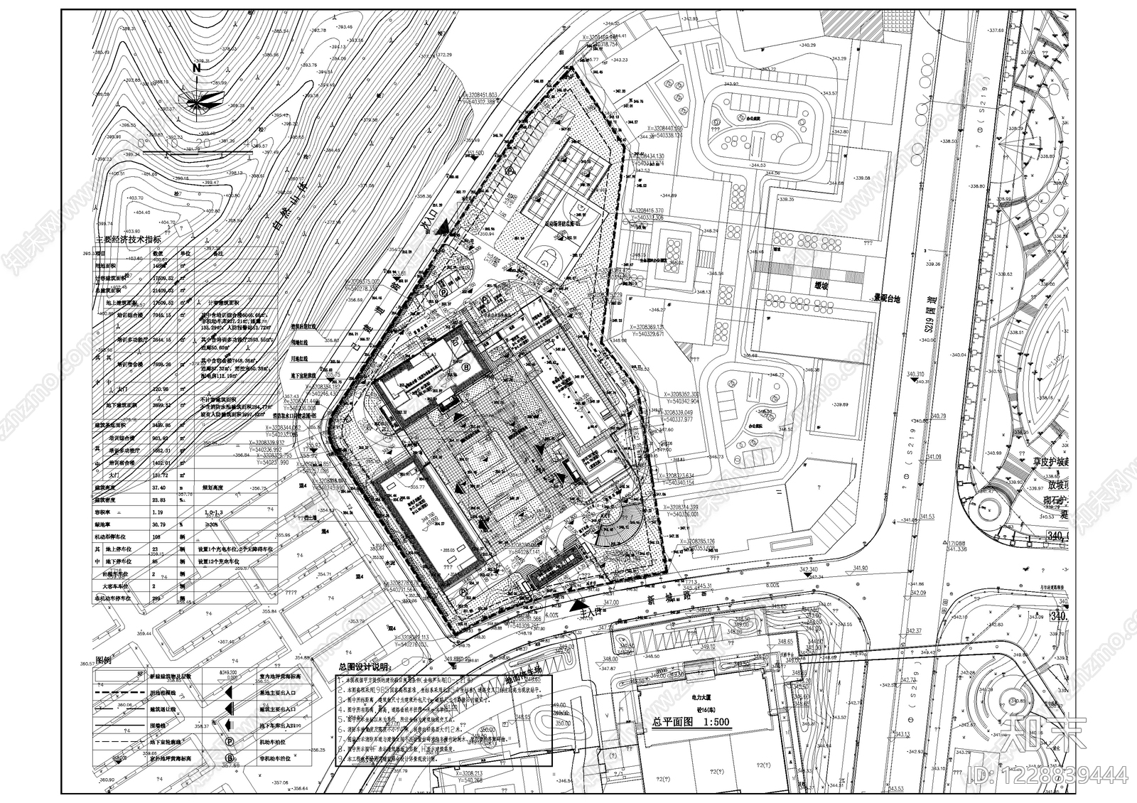 学校建筑cad施工图下载【ID:1228839444】
