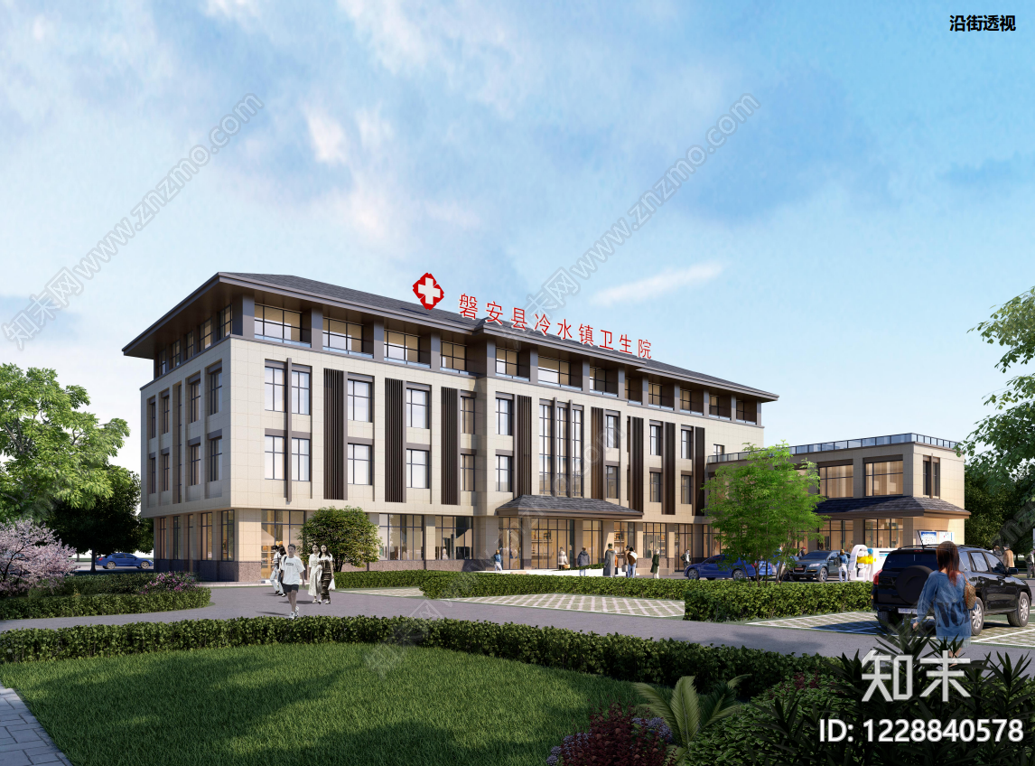 医院建筑cad施工图下载【ID:1228840578】