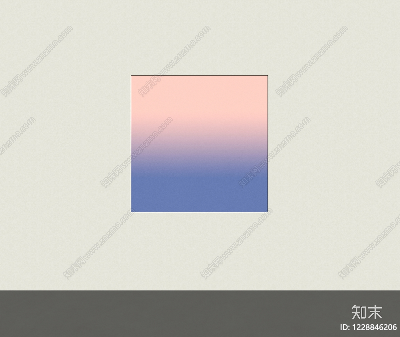 极简抽象画SU模型下载【ID:1228846206】