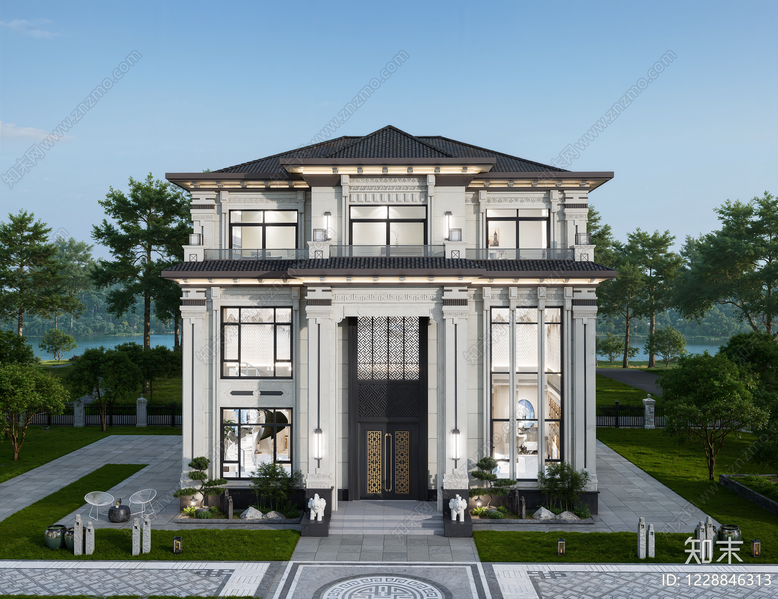 别墅建筑CAD图纸