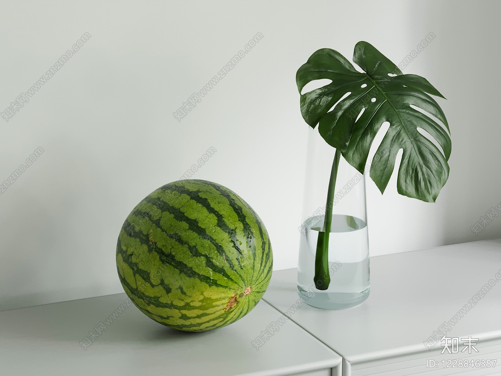 极简水果蔬菜SU模型下载【ID:1228846357】