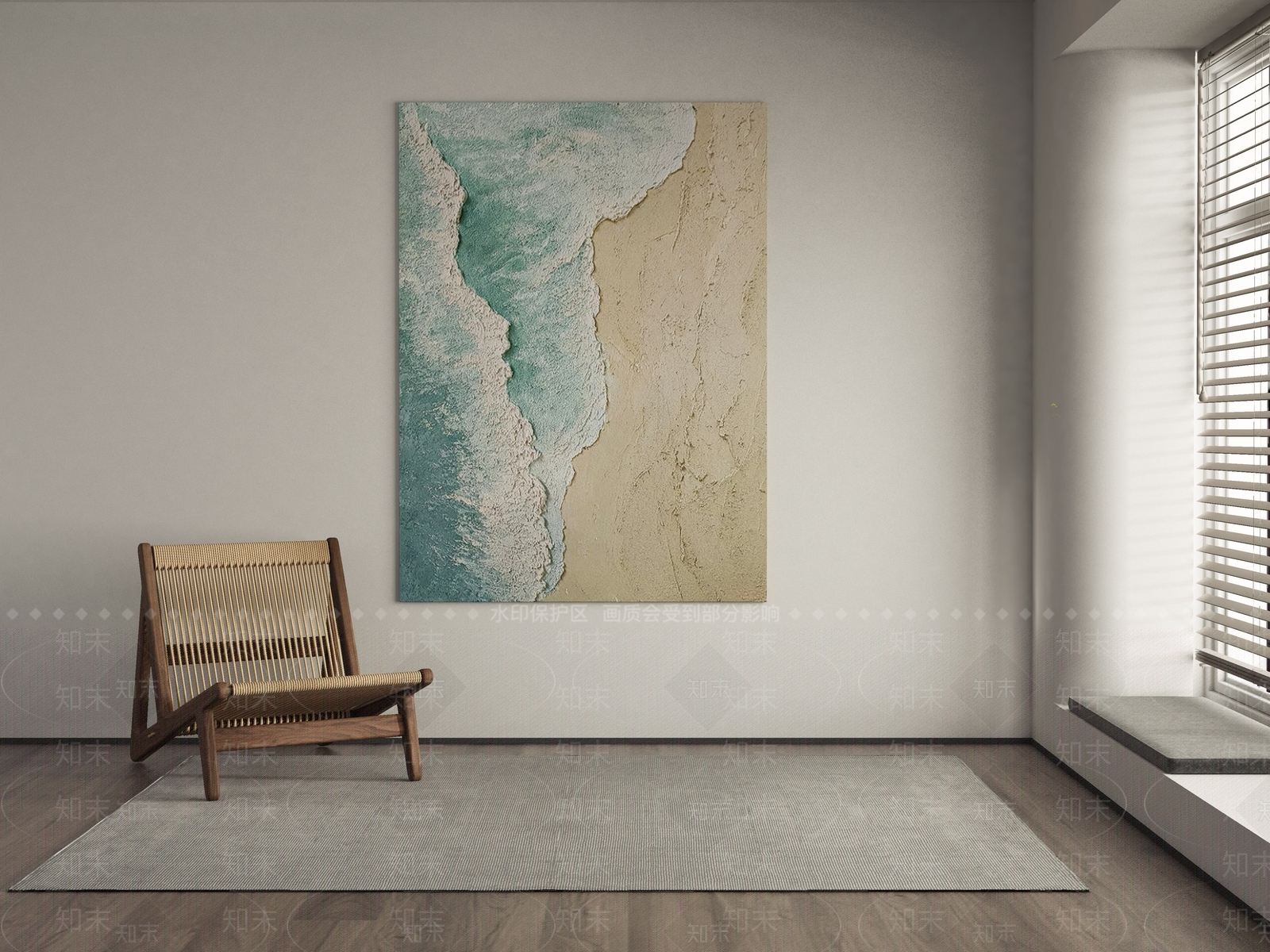 现代简约家居客厅3D模型下载【ID:1228854709】