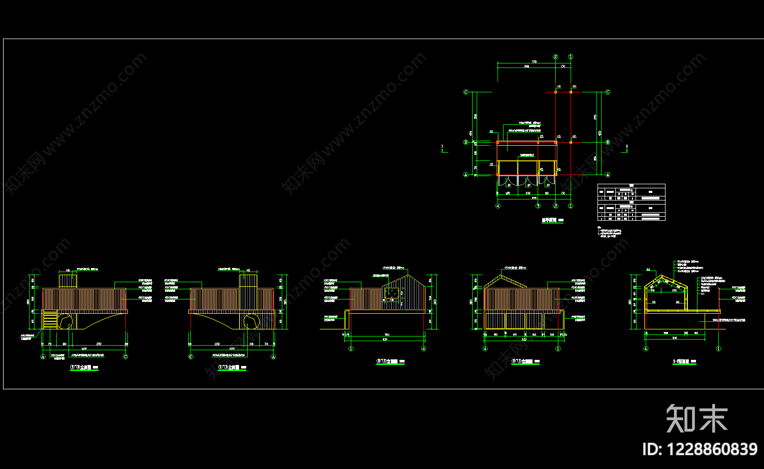 其他建筑cad施工图下载【ID:1228860839】