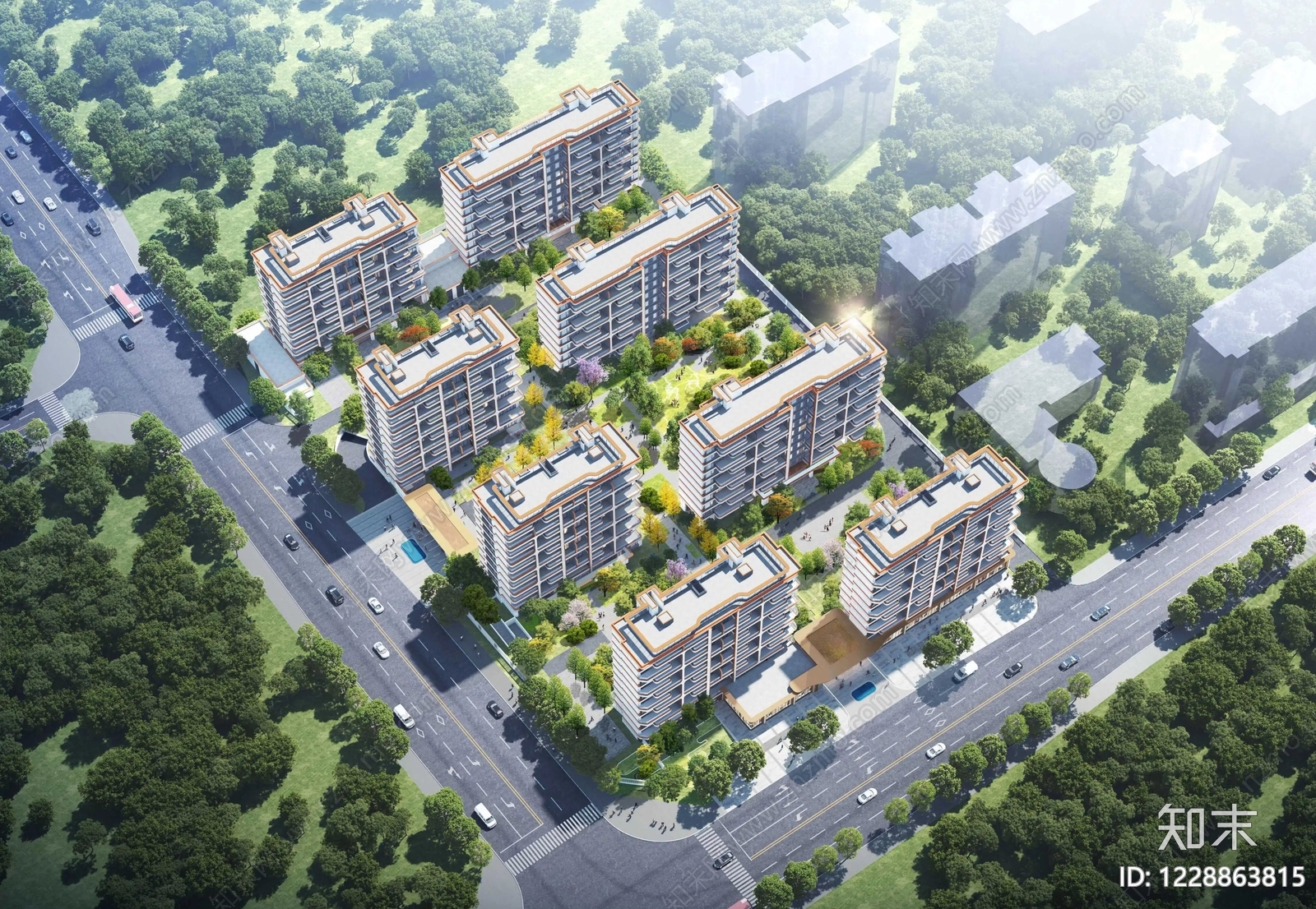 多层住宅cad施工图下载【ID:1228863815】