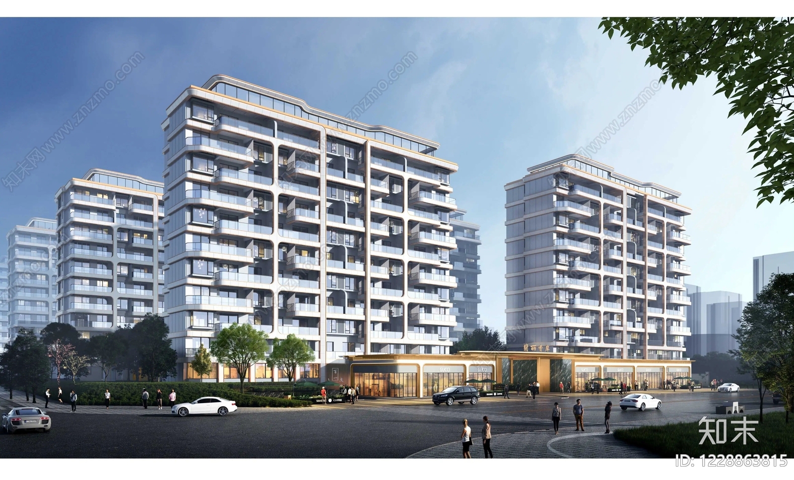 多层住宅cad施工图下载【ID:1228863815】