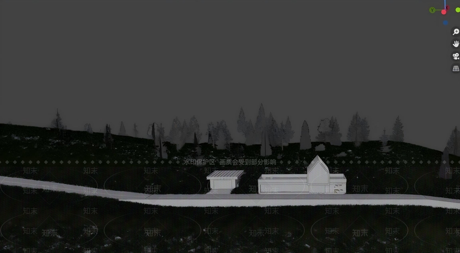 极简别墅外观3D模型下载【ID:1228879688】