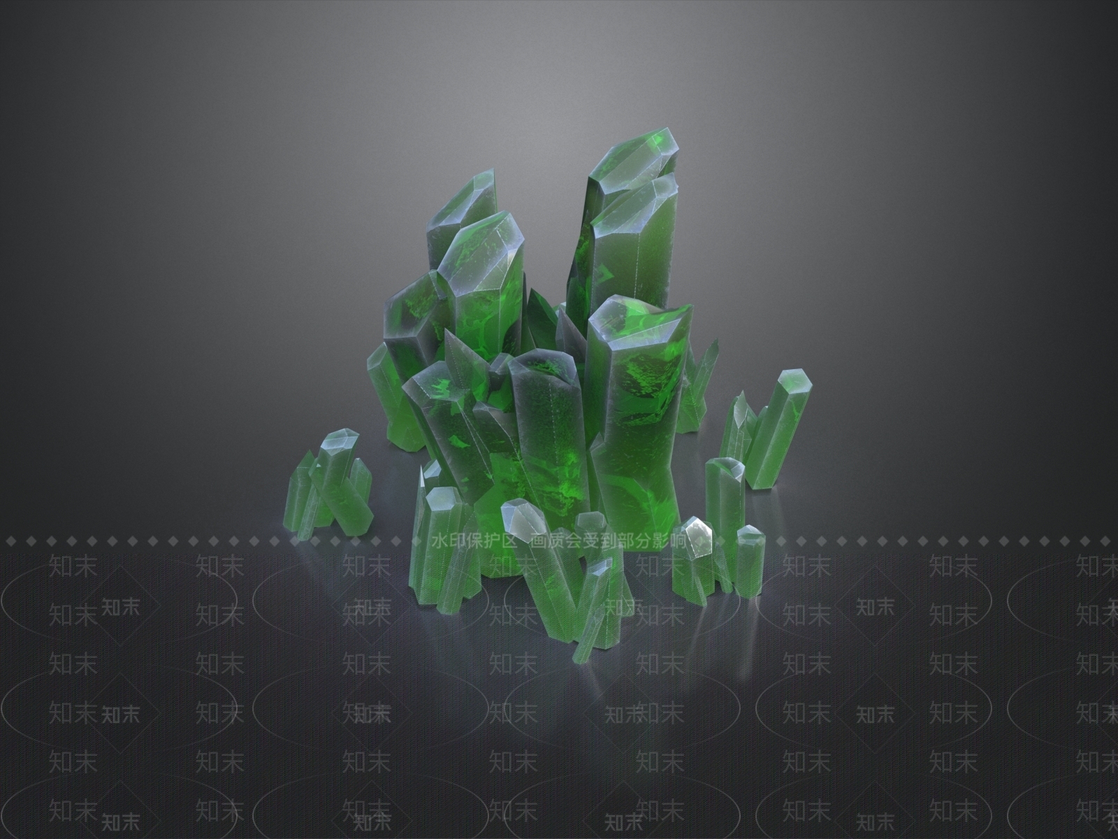 雕塑摆件3D模型下载【ID:1228880555】