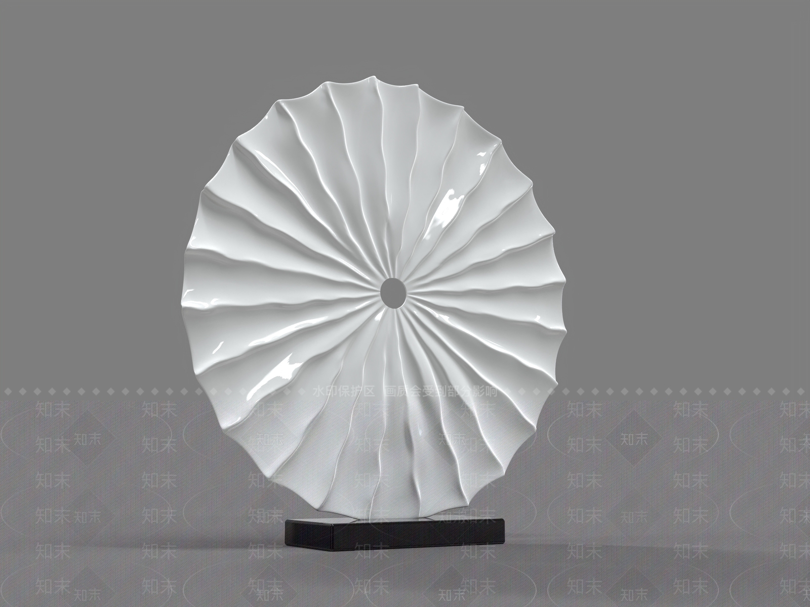 现代简约雕塑摆件3D模型下载【ID:1228887327】