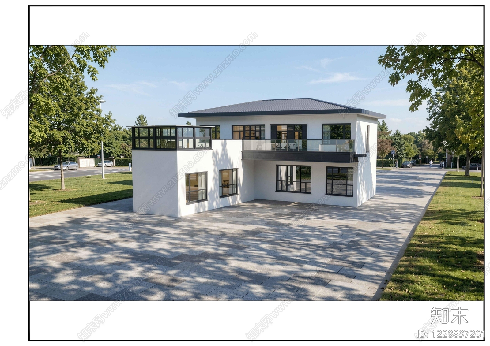住宅楼建筑cad施工图下载【ID:1228897261】