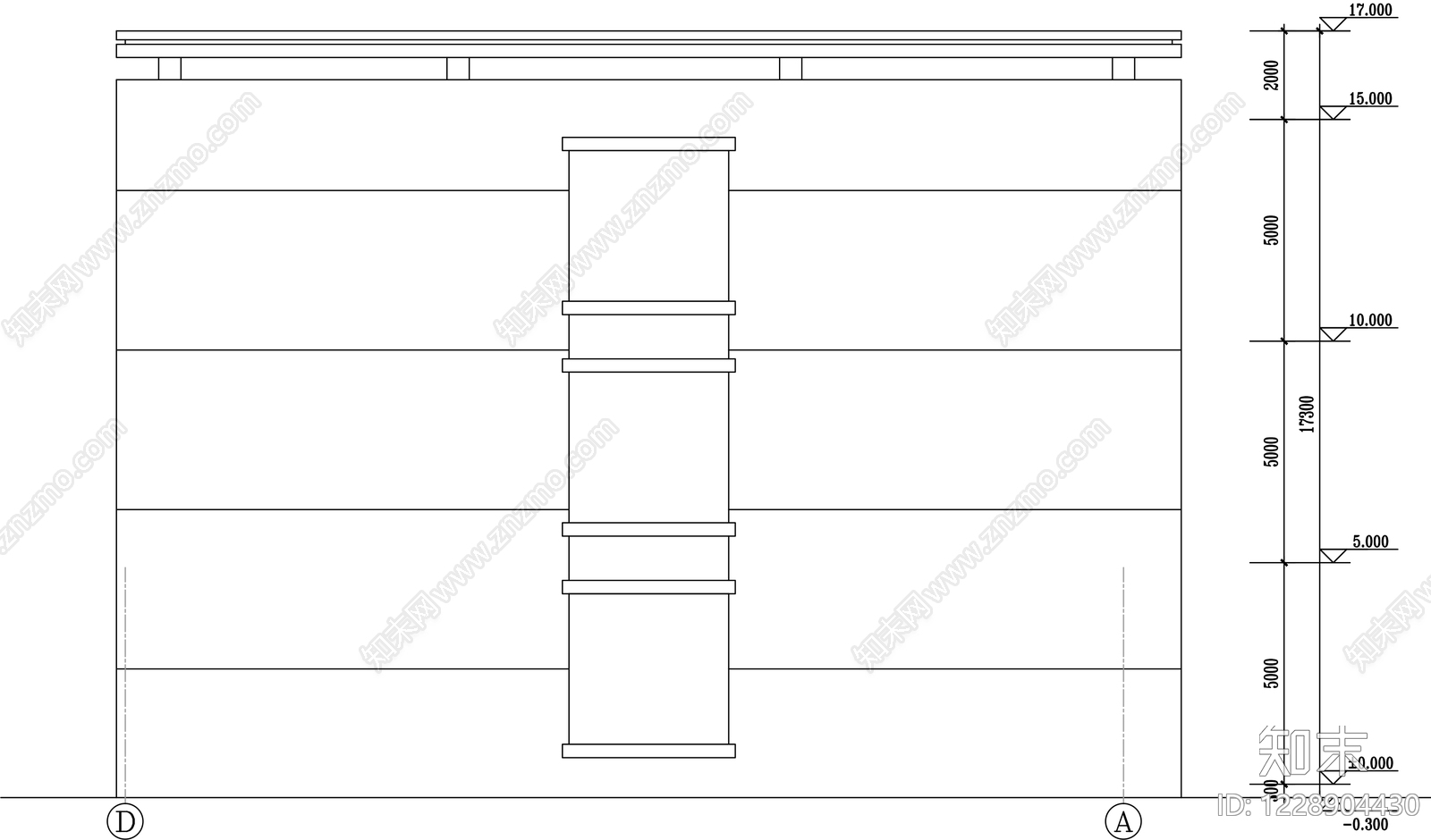 钢结构cad施工图下载【ID:1228904430】