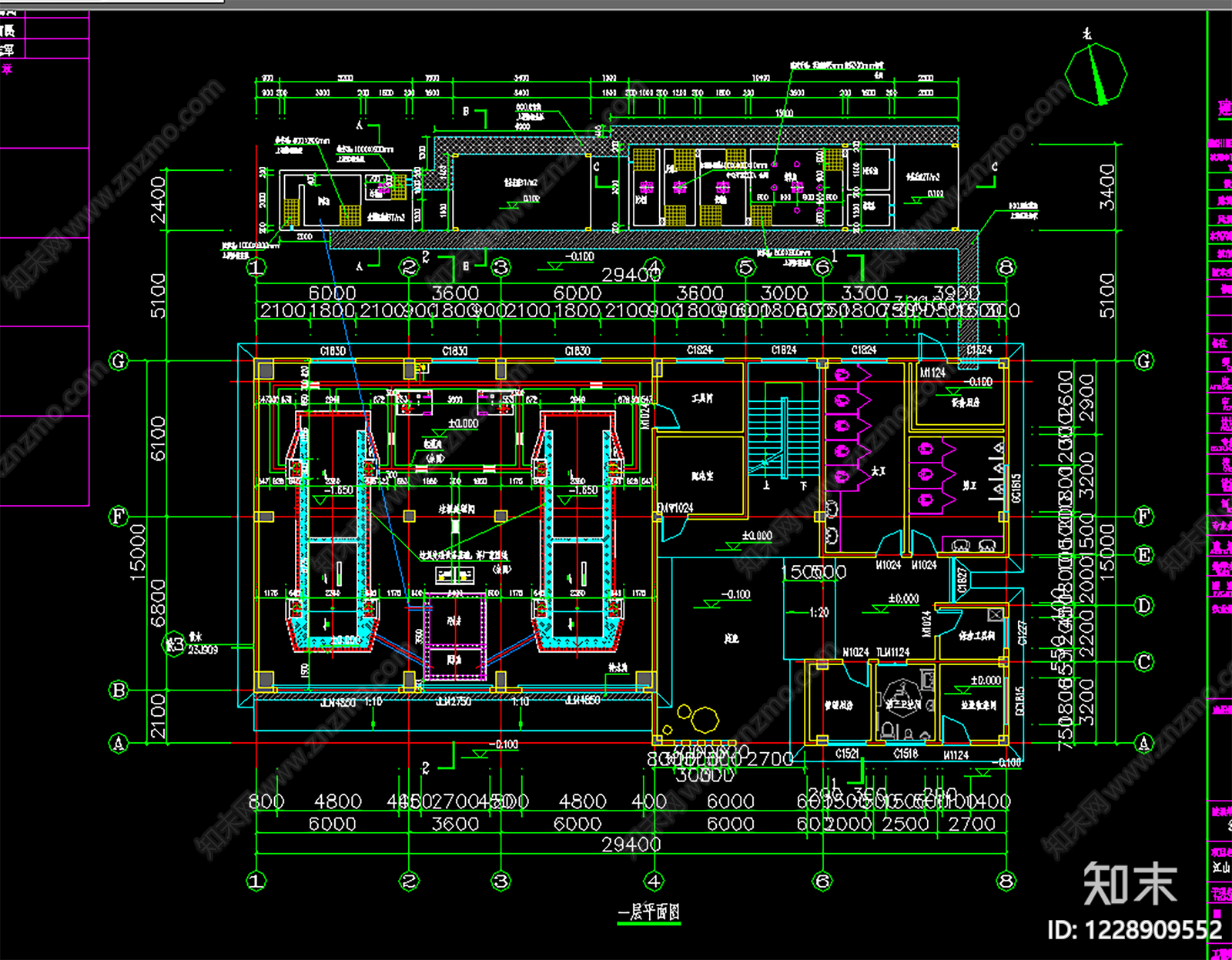 其他公共建筑cad施工图下载【ID:1228909552】