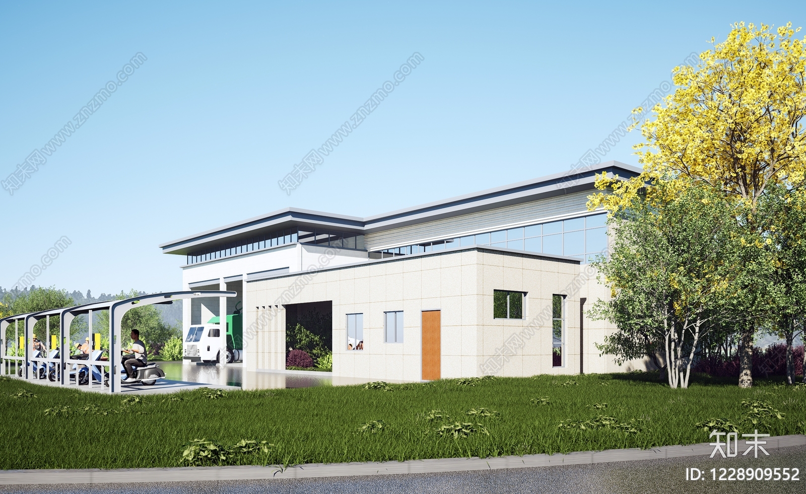 其他公共建筑cad施工图下载【ID:1228909552】