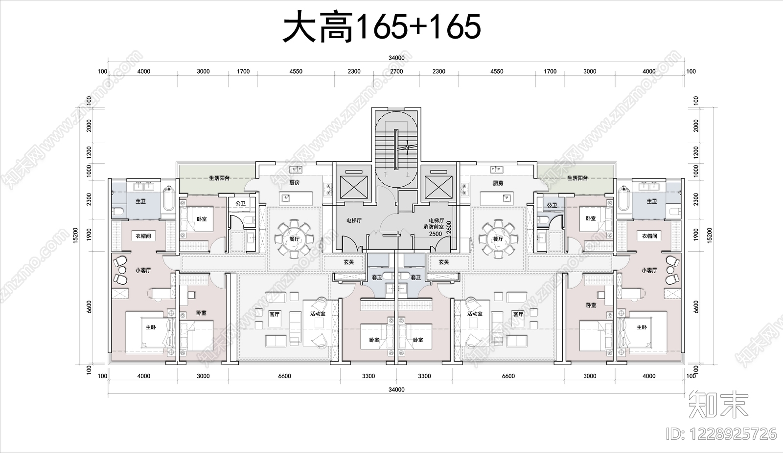 住宅楼建筑CAD图纸