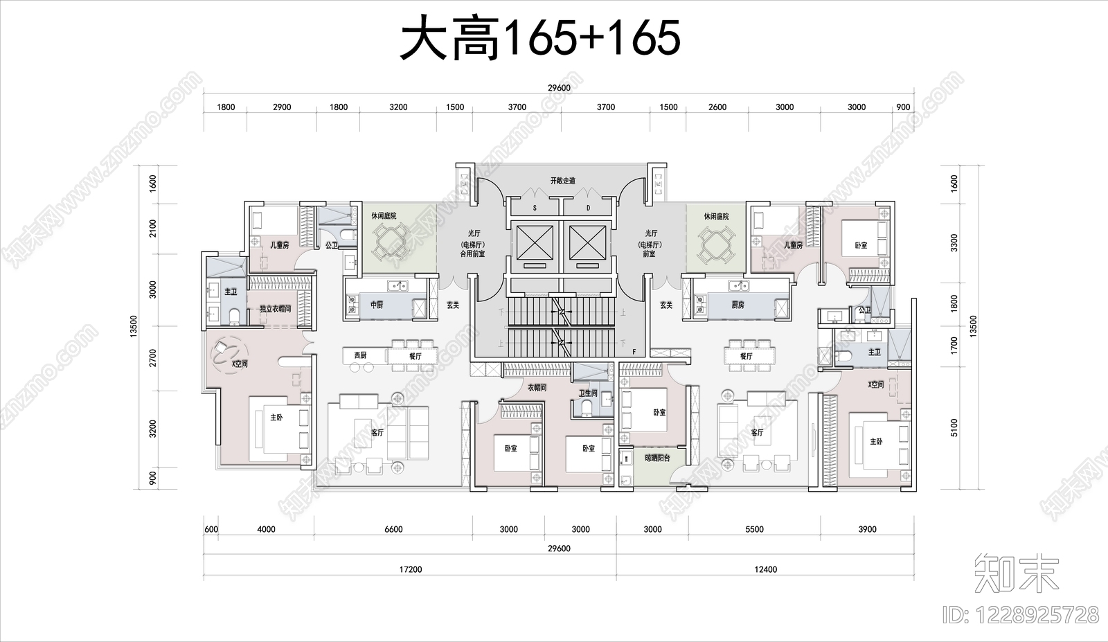 住宅楼建筑cad施工图下载【ID:1228925728】