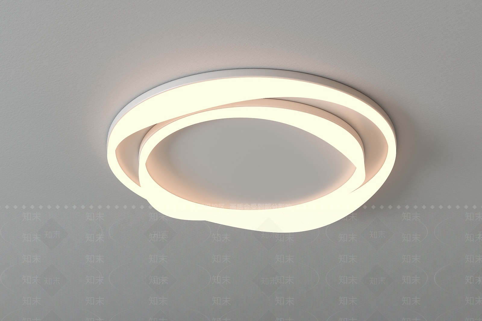 现代简约儿童房吸顶灯3D模型下载【ID:1228968484】