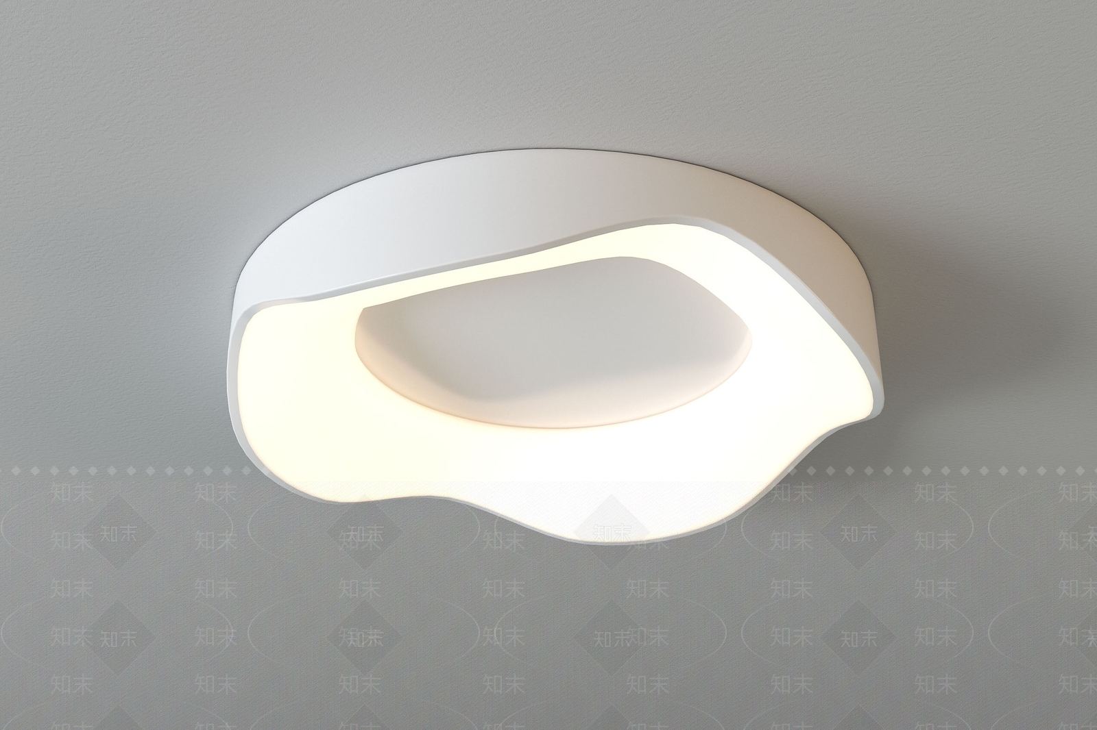现代简约儿童房吸顶灯3D模型下载【ID:1228968792】