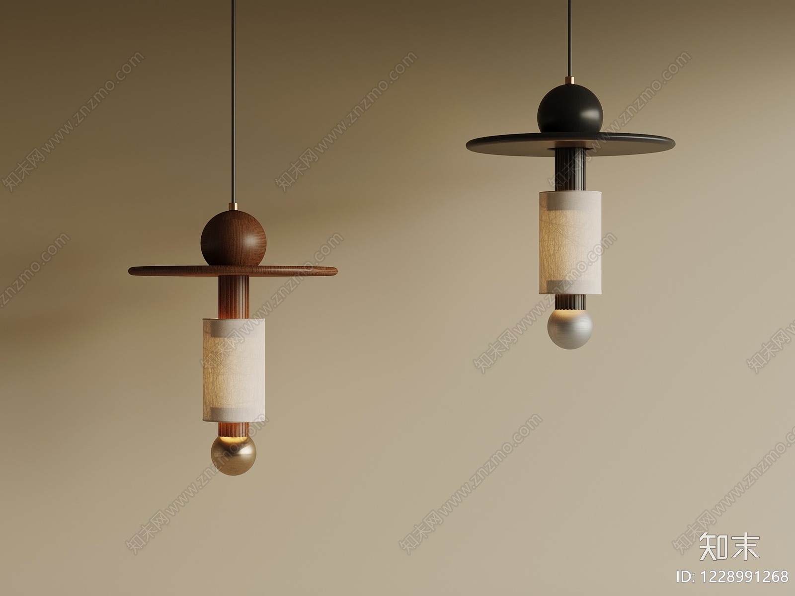 中古风艺术吊灯SU模型下载【ID:1228991268】